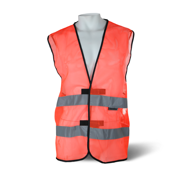 High visibility vest orange