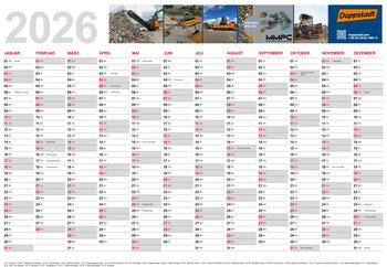Doppstadt Plakatkalender 2026